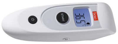 Fieberthermometer bosotherm diagnostic, inkl. Aufbewahrungstasche und Batterien