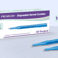 Dermal Curette Disposable Dermal Curettes (Long Pen Type Grip) Ø 2mm