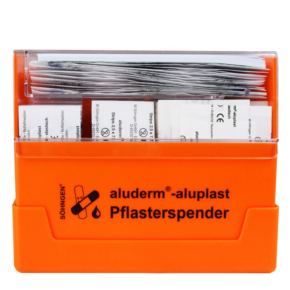 Aluderm-aluplast Pflasterspender, gelb