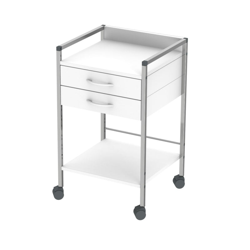 Variocar-Vielzweckwagen, weiß 1 Schublade, 73cm hoch