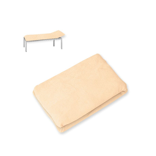 Beige lounger cover, 80x200cm