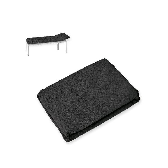 Deckchair cover black, 80x200cm