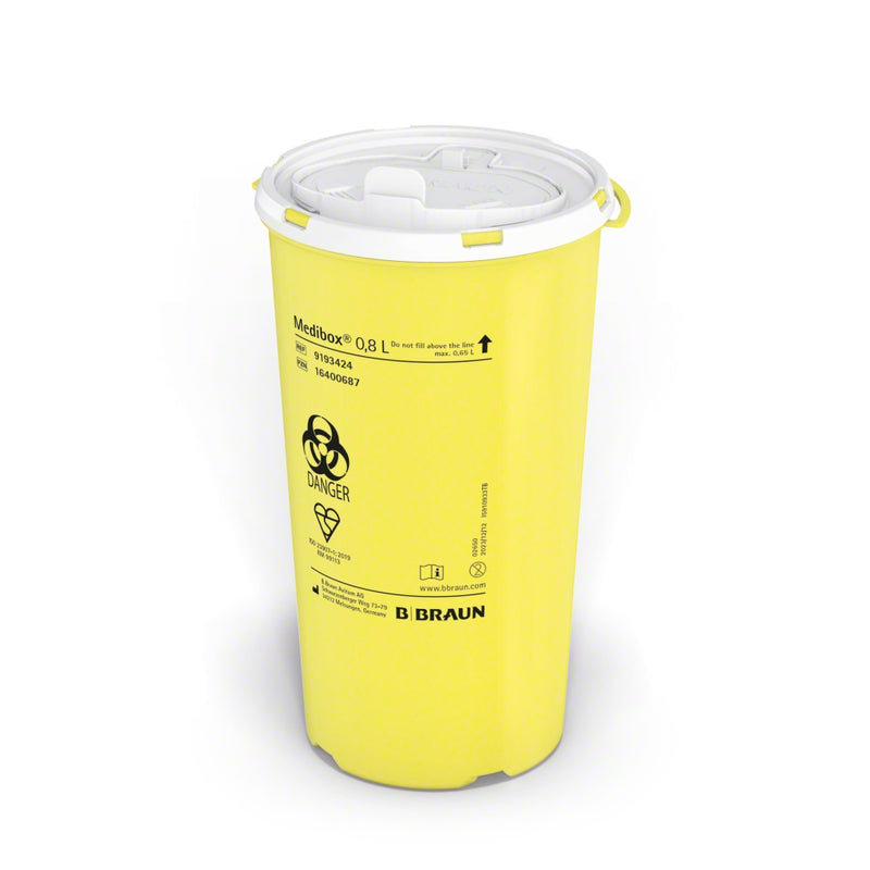 Medibox Disposal Container, 0,8 Litre