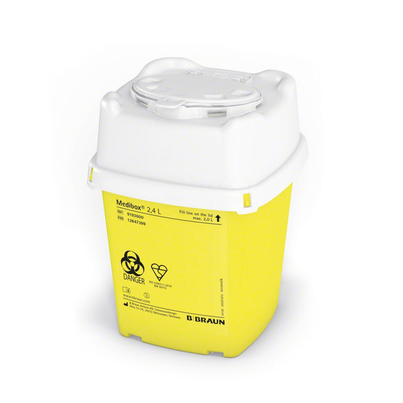 Medibox Disposal Container, 2,4 Litre