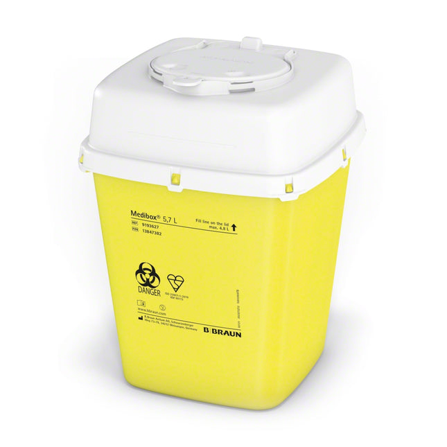 Medibox Disposal Container, 5,7 Litre