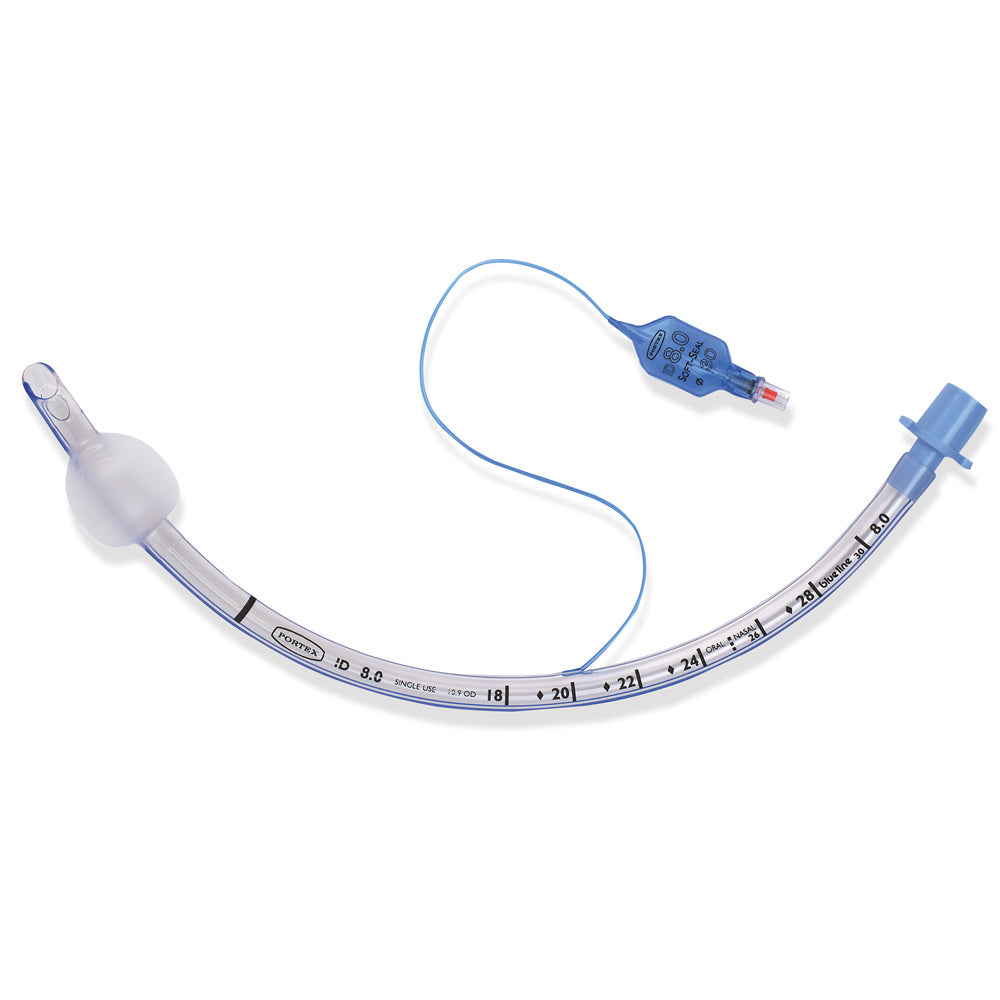 Portex Blue Line Magill Tubus ID 8,0mm (Smiths Medical)