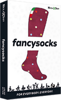 Relaxsan FANCY 810 – Gemusterte Unisex-Baumwollsocken mit abgestufter Kompression 15-21 mmHg
