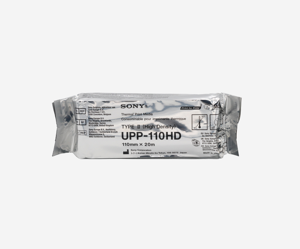 Sony Printer Paper, Original UPP 110 HD, 11cmx20m