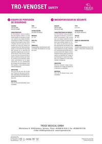 TRO-VENOSET Perfusionsbesteck Sortiment